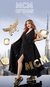 Lindsay Lohan fronts MCM X Crocs campaign, shoe brand also links with Jacob Collier