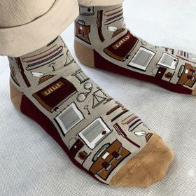 Step into student life with a pair of funky ‘sockupation’ bamboo socks