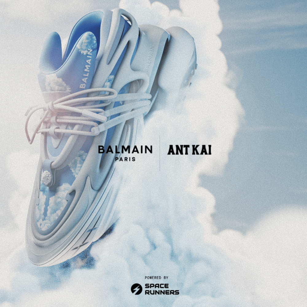 Balmain links with Space Runners and Ant Kai to add AI customisation twist to sneakers