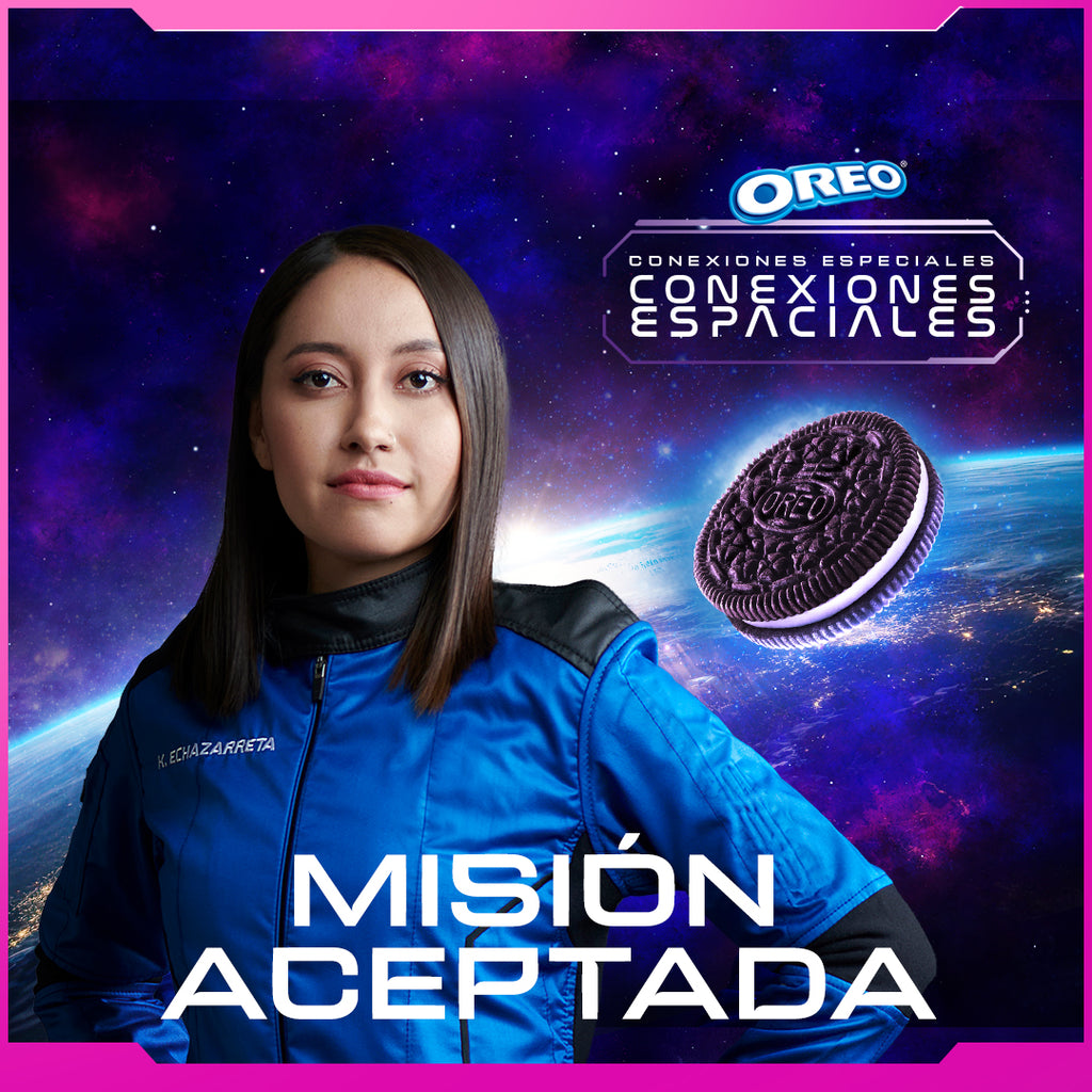 Oreo® y la astronauta Katya Echazarreta se unen para llevar el chopeo de la galleta más famosa al espacio