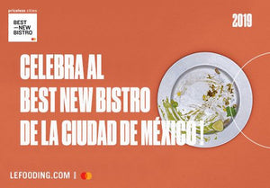 ¡CENA SORPRESA! - CELEBRA AL NUEVO BEST NEW BISTRO EN CDMX