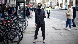 Face masks 'hot item' at London Fashion Week amid virus fears