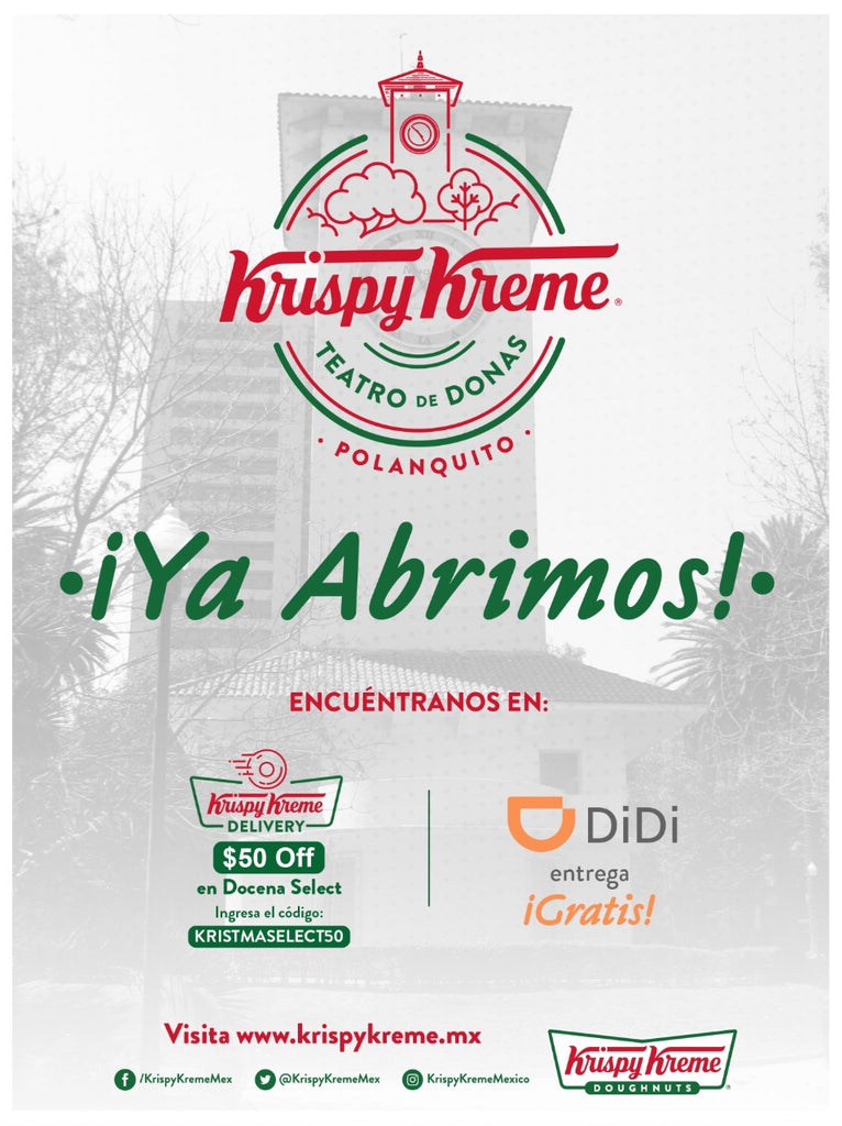 “LA ALEGRÍA DE KRISPY KREME LLEGÓ A POLANCO”