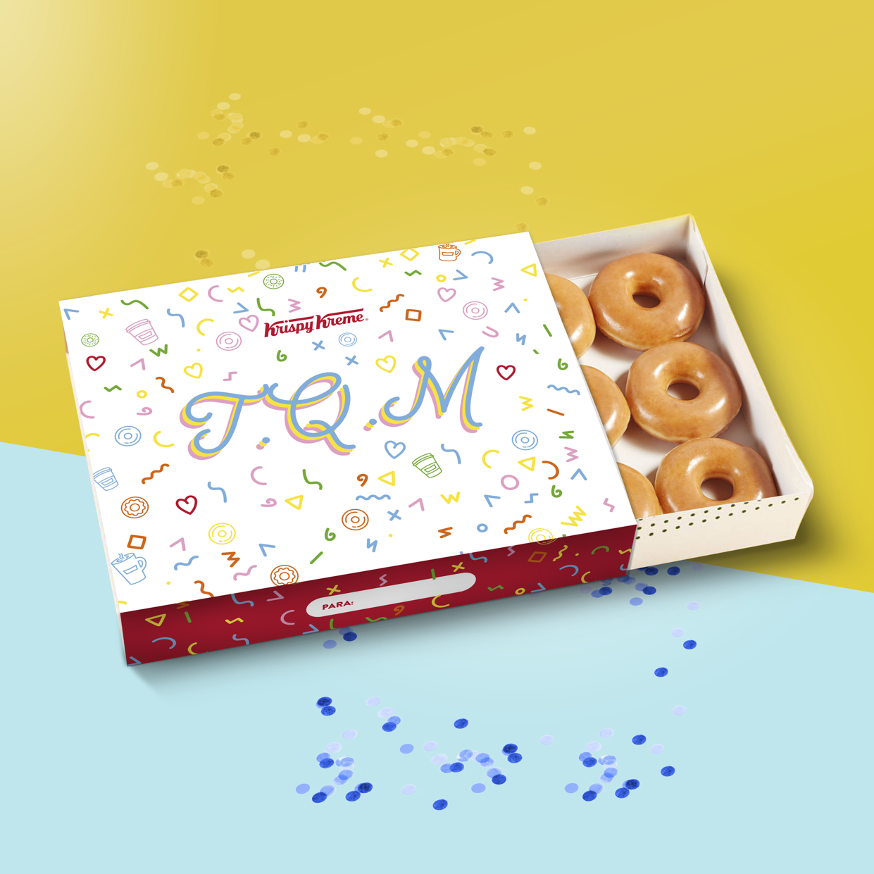 Festeja San Valentín con las donas hechas de puro amor de Krispy Kreme