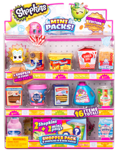 Esta temporada los Shopkins regresan en sus Mini Packs ¡Más increíbles y originales que nunca!