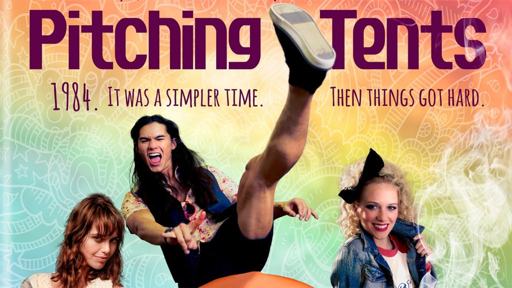 Película comedia de transición a la madurez de los 80s “Pitching Tents”