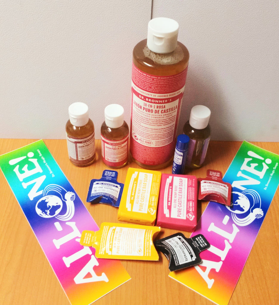Trivia: Gana un kit de Productos Dr. Bronner's