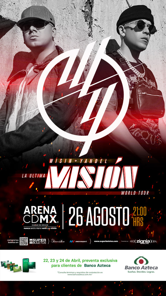 WISIN Y YANDEL  Anuncian su última gira juntos por México  LA ÚLTIMA MISIÓN WORLD TOUR