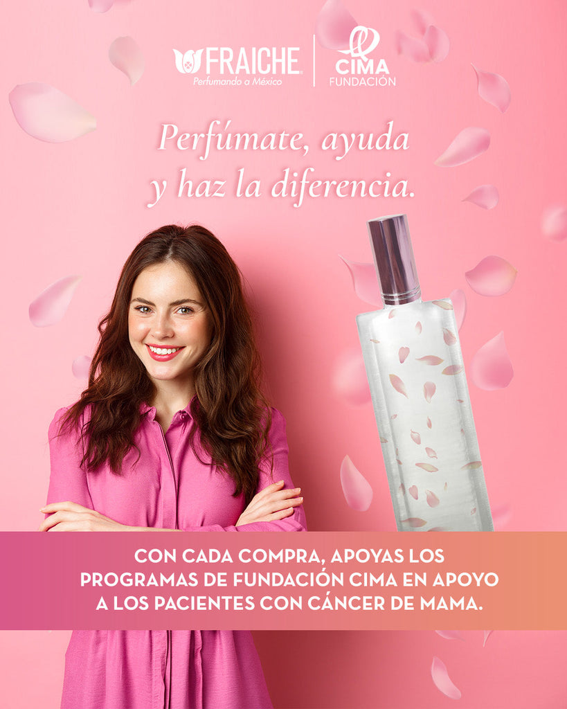 Fraiche y Fundación CIMA presentan perfume con causa para la lucha contra el cáncer de mama