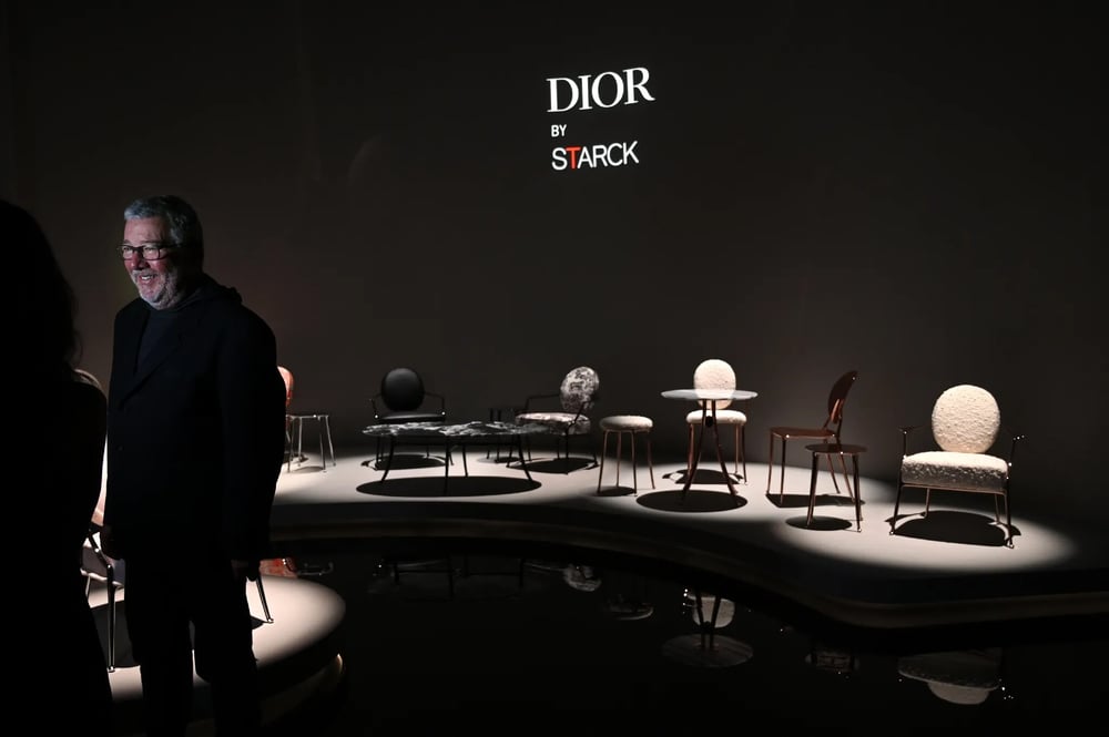 Philippe Starck crea la primera colección de muebles de Dior