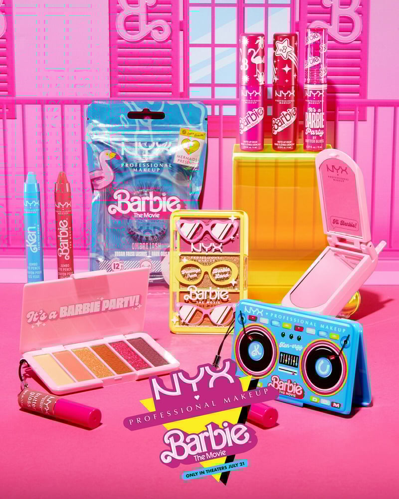 NYX Professional Makeup launches 'Barbie The Movie' collection