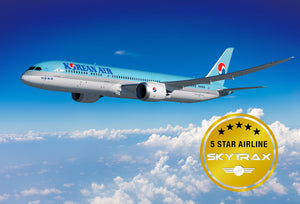 Korean Air awarded Skytrax 5-star airline rating   for the second time