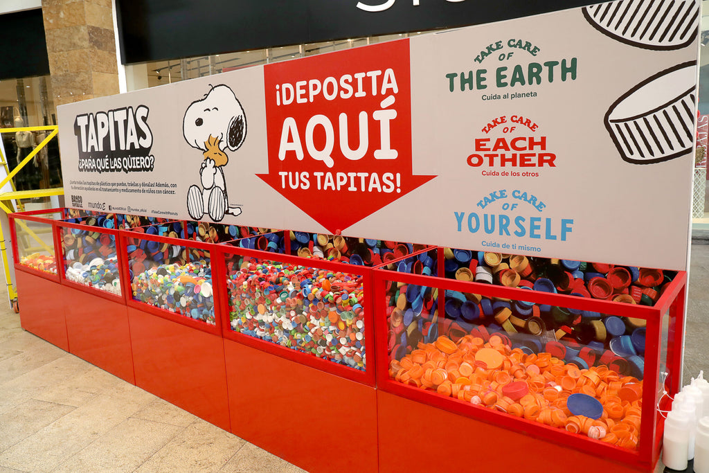 La activación de Snoopy “Tapitas para qué las quiero”, en beneficio de los niños con cáncer, llega a Multiplaza Aragón