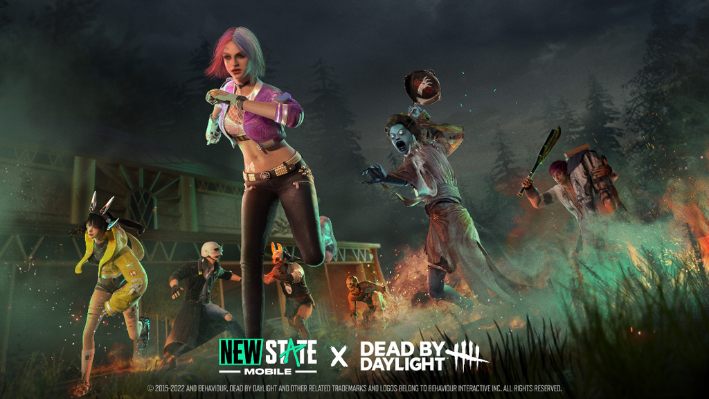 NEW STATE MOBILE colabora con el aterrador Dead by Daylight