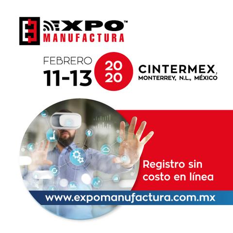 Visitenos en Expo Manufactura 2020