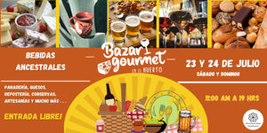 BEBIDAS ANCESTRALES EN LA SEGUNDA EDICIÓN DE BAZAR GOURMET