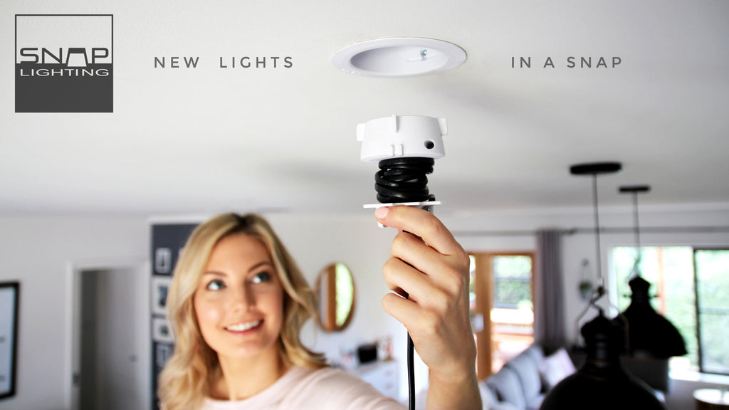 Install New Lights in 5 Seconds Without an Electrician Thanks to New Product