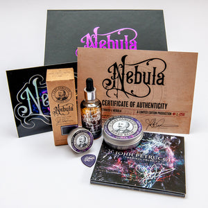 The ‘NEBULA’ Limited Edition Gift Set from Captain Fawcett and John Petrucci