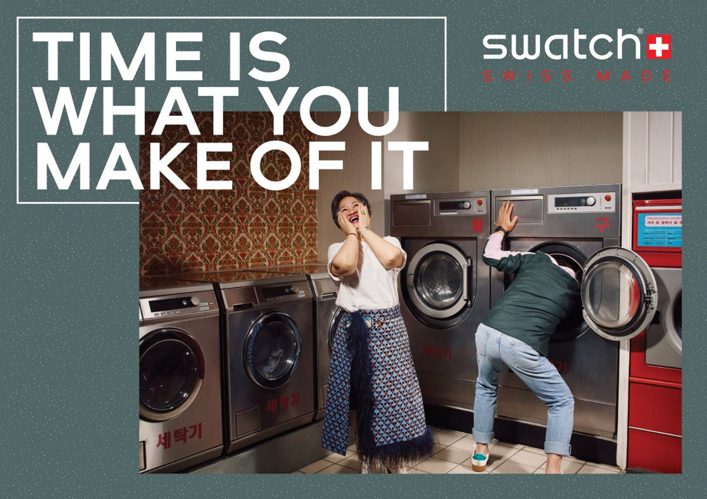 SWATCH PRESENTA LA CAMPAÑA ‘TIME IS WHAT YOU MAKE OF IT’