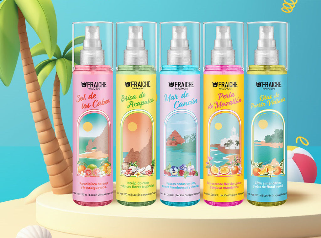 Fraiche Lanza su Nueva Colección de Body Mists: ¡El Aroma de las Playas de México en tu Piel!