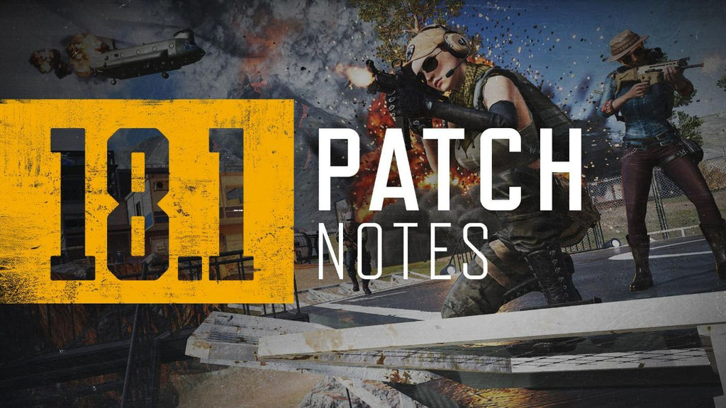 Revelada la actualización 18.1 de PUBG: BATTLEGROUNDS