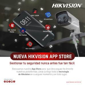 Hikvision lanza su nueva App Store en América Latina y Europa