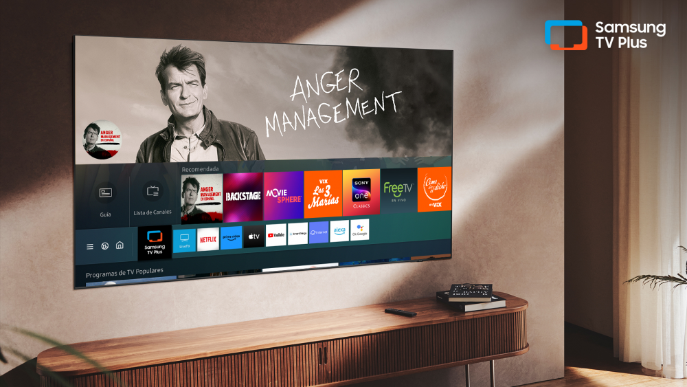 El servicio de video gratuito de Samsung para Smart TVs