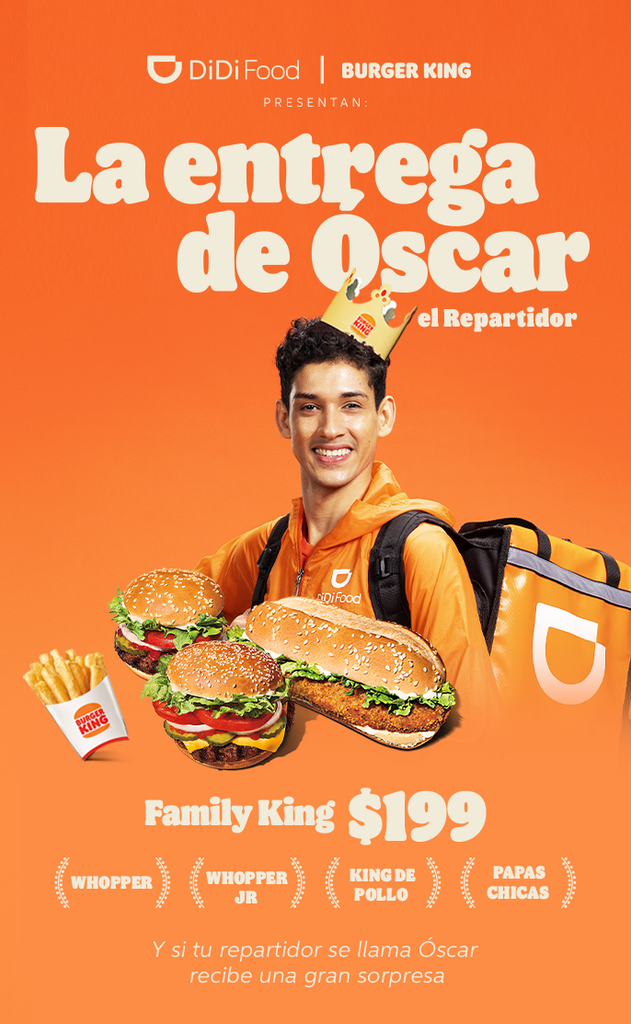 ¿Cómo se llama tu repartidor? Si se llama Óscar, será muy especial