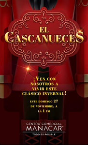 Presentarán obra El Cascanueces en Centro Comercial Manacar