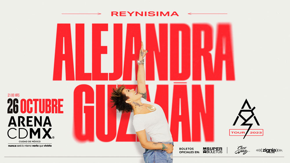 REYNÍSIMA  LLEGA ALEJANDRA GUZMÁN