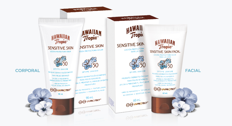 Trivia: Gana un kit de Hawaiian Tropic Sensitive Skin