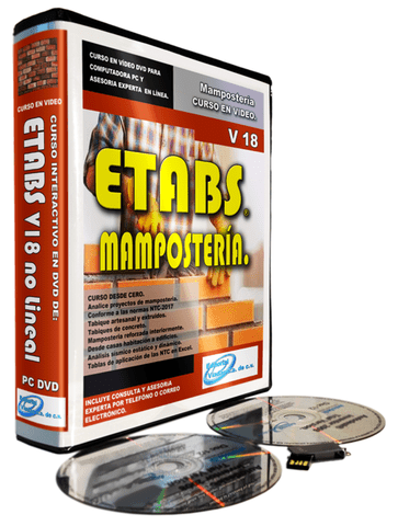 Curso de ETABS V18 Mampostería