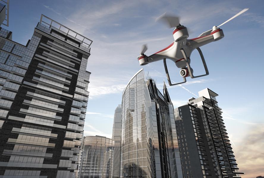 Los Drones También ayudan al mantenimiento de los edificios