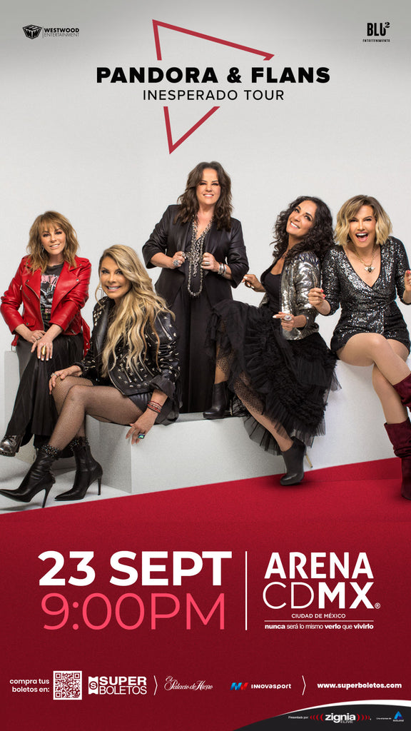 Pandora & Flans llegan a la Arena CDMX con su TOUR INESPERADO