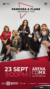 Pandora & Flans llegan a la Arena CDMX con su TOUR INESPERADO