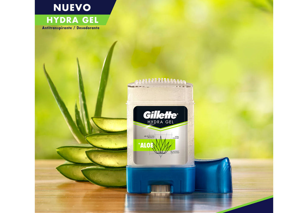 Gillette Hydra Gel con Aloe, el aliado perfecto para deportistas