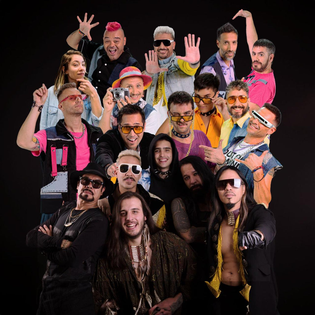 VÍCTIMAS DEL DR. CEREBRO PRESENTA "EL TÚNEL DE TU AMOR" INVITADOS ESPECIALES, LOS CALIGARIS