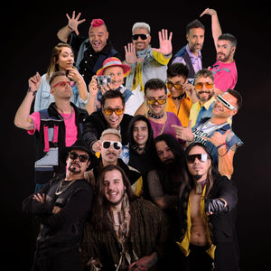 VÍCTIMAS DEL DR. CEREBRO PRESENTA "EL TÚNEL DE TU AMOR" INVITADOS ESPECIALES, LOS CALIGARIS