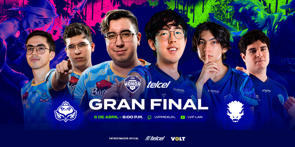 Atheris Esports y The Kings, los invitados a la final de Apertura de la División de Honor Telcel