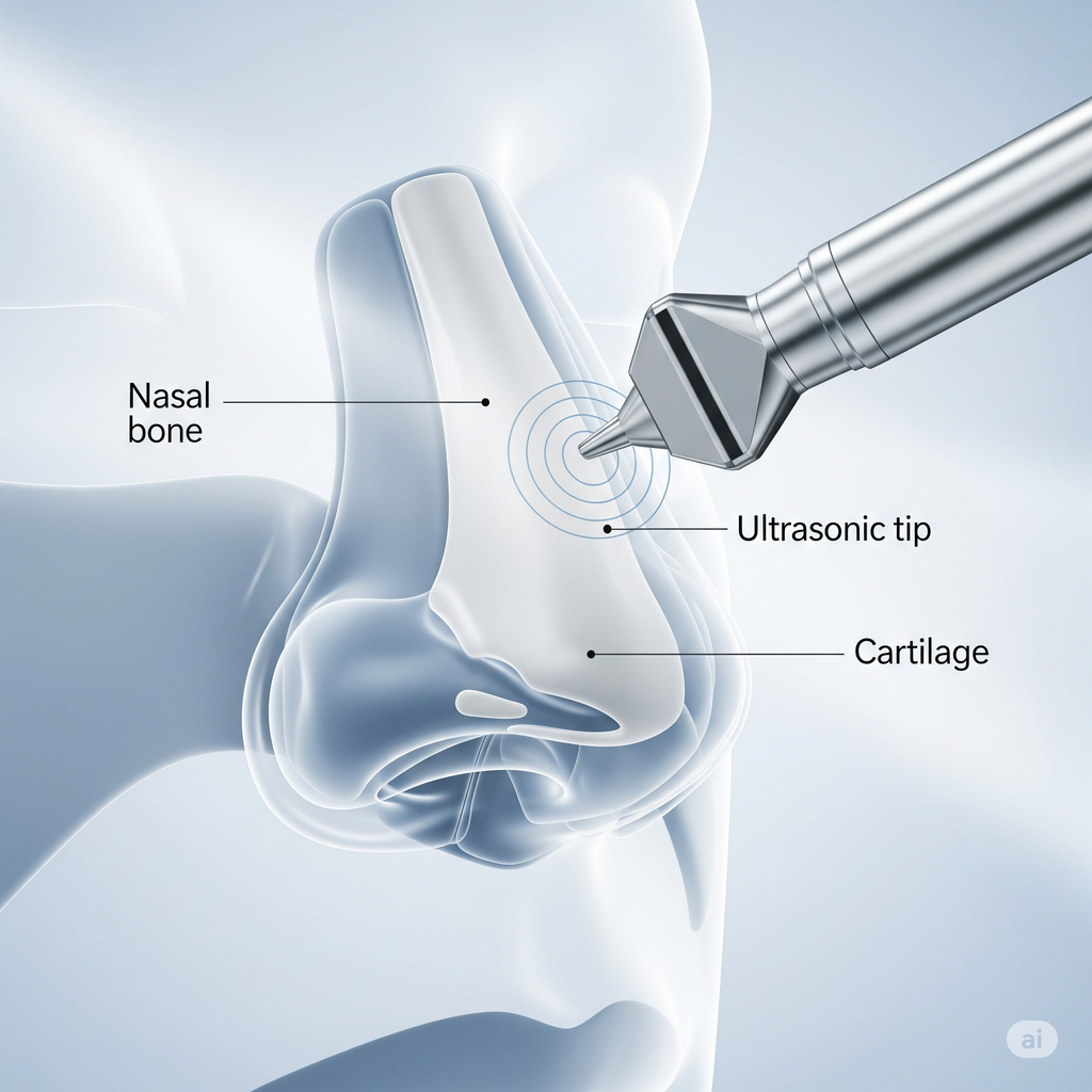 La nariz del futuro: ¿Por qué cada vez más pacientes eligen la rinoplastia ultrasónica?