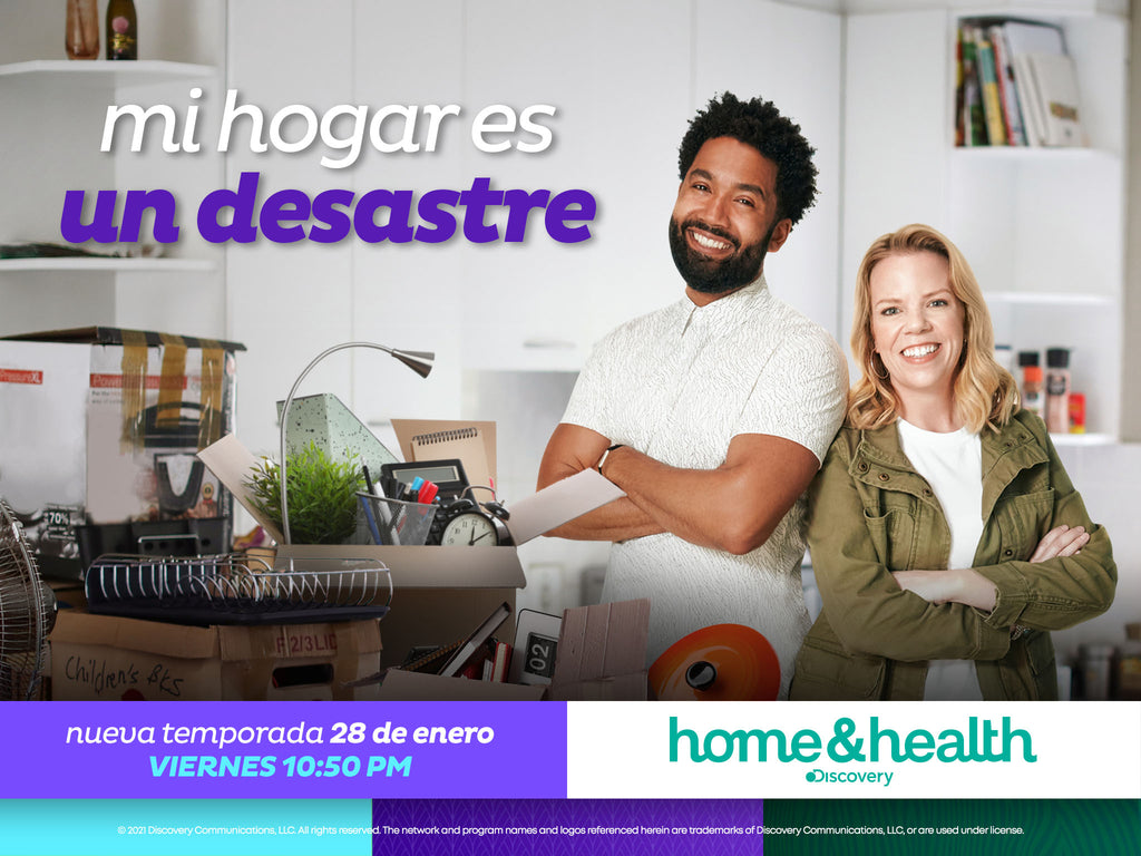 DISCOVERY HOME & HEALTH ESTRENA LA NUEVA TEMPORADA DE   MI HOGAR ES UN DESASTRE