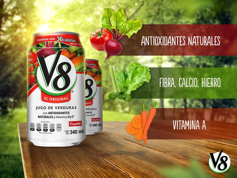V8: Me ayuda a tener una vida más saludable