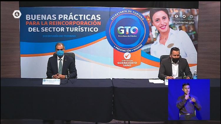 Presenta Secretaría de Turismo el “Distintivo Guanajuato Sano” para el Sector Turístico