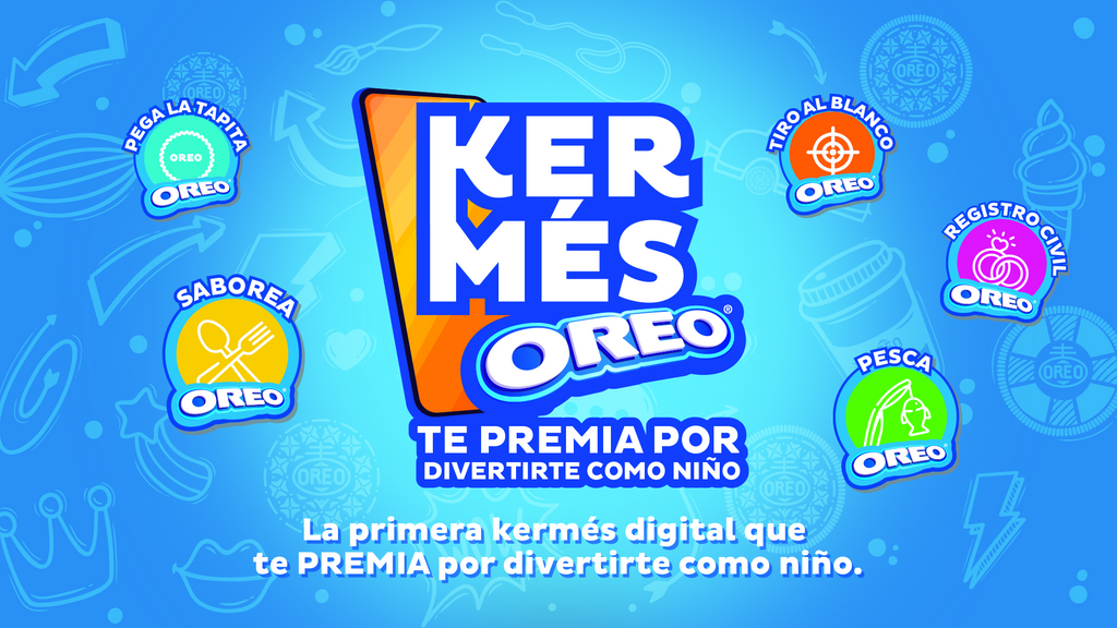 Revive la emoción del Día del Niño en la primera Kermés digital OREO® que te premiará por divertirte en familia