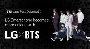 LG ELECTRONICS ANUNCIA CONTENIDO EXCLUSIVO DE  BTS PARA SUS SMARTPHONES