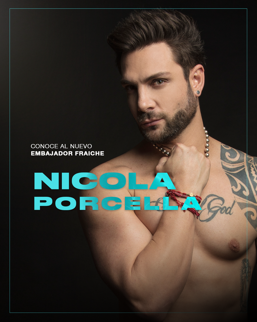 Fraiche da la bienvenida a Nicola Porcella como su embajador para 2025