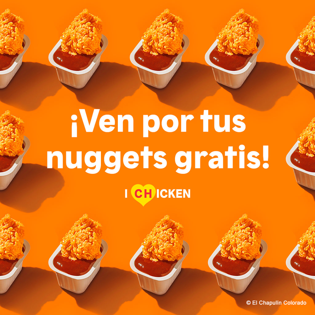 ¡Síganme los buenos! Para los amantes del pollo y de El Chapulín Colorado, Popeyes® regalará nuggets en la sucursal de Insurgentes Sur 494