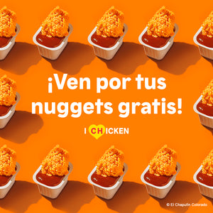 ¡Síganme los buenos! Para los amantes del pollo y de El Chapulín Colorado, Popeyes® regalará nuggets en la sucursal de Insurgentes Sur 494