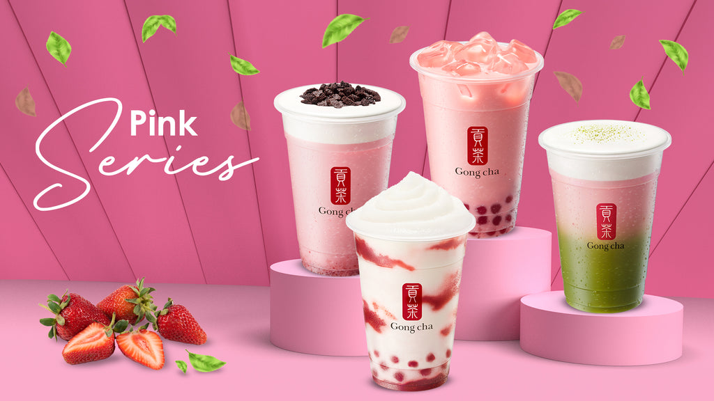 GONG CHA CELEBRA EL MES DEL AMOR CON SU NUEVA SERIE DE BEBIDAS “PINK”