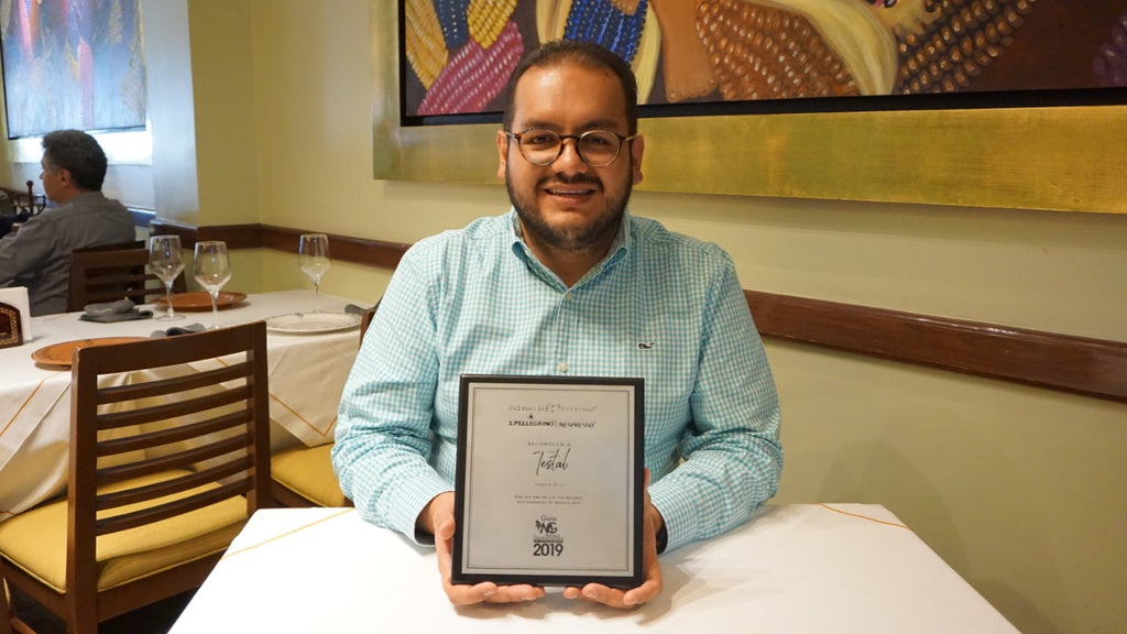 Recibe TESTAL reconocimiento como uno de los 120 mejores restaurantes de México